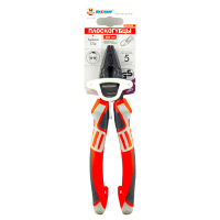 Плоскогубцы 200 мм, CRV сталь, оксидированные, красно-серые, "MAXIMUM" MX 04139